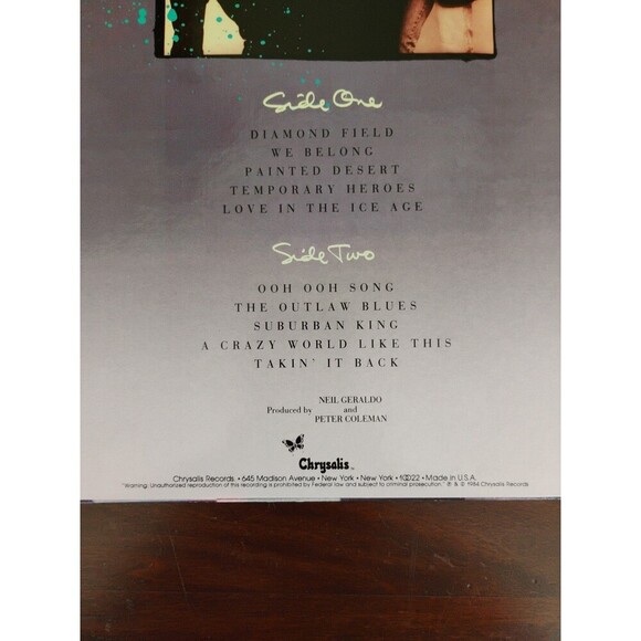 Pat Benatar Tropico 1984 USA Original Vinyl LP Lyrics Please Read 33  Album - Picture 4 of 9